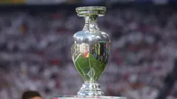 El trofeo de la Eurocopa.