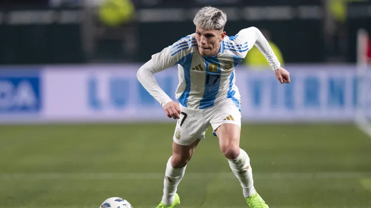 Alejandro Garnacho podría sumar minutos ante Perú. (Foto: Imago).