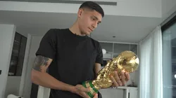 Nahuel Molina, a horas del debut: "Sabemos que todos nos quieren ganar"