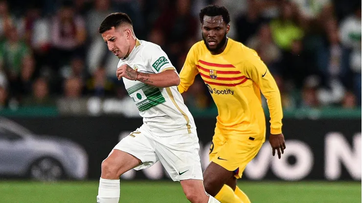 Nicolás Fernández Mercau ante Barcelona en la temporada anterior.