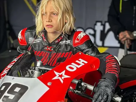 Murió Lorenzo Somaschini, el piloto argentino de 9 años que se accidentó en moto en Brasil