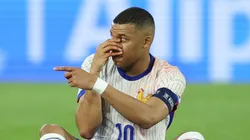 Dura lesión de Mbappé en la Eurocopa.