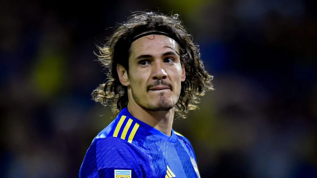 Cavani concentra contra Almirante Brown. (Foto: Getty Images)