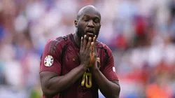 Lukaku lamenta el gol anulado a Bélgica.