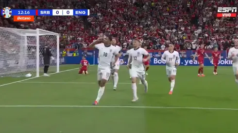 El festejo de Jude Bellingham.