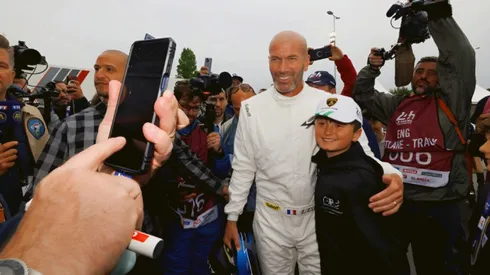 El campeón mundial y de Europa con Francia fue invitado de honor en las 24 Horas de Le Mans.