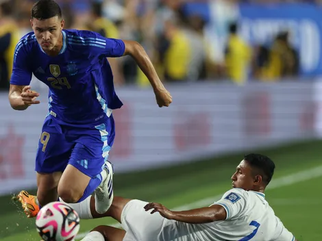 Valentín Carboni irá a la Copa América: ¿Cuántos minutos oficiales jugó con la Selección Argentina?