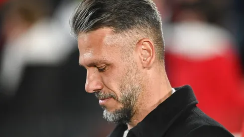 El DT vive momentos difíciles ante el creciente cuestionamiento de los hinchas de River.