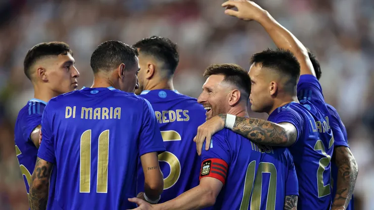 Los puntajes de Argentina vs. Guatemala: Jugador x Jugador