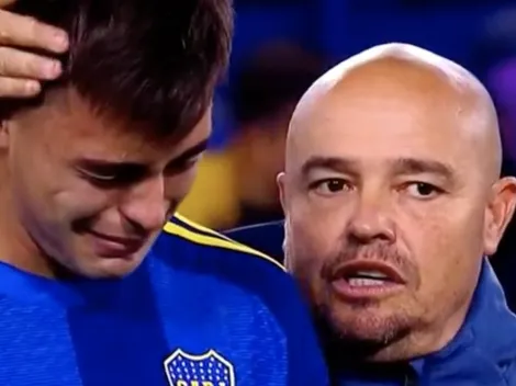 Preocupación por Aaron Anselmino en Boca: terminó lesionado y se retiró llorando