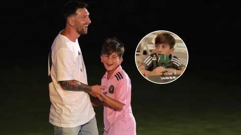 Thiago Messi dio su primera entrevista junto a Benjamin Suarez