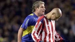 Martín Palermo enloqueció con Bofo Bautista y ambos se fueron expulsados.