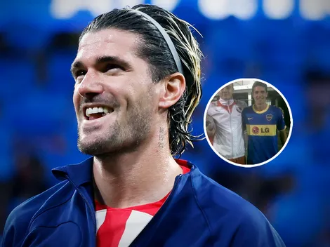 La foto viral que se filtró de Rodrigo De Paul con la camiseta de Boca