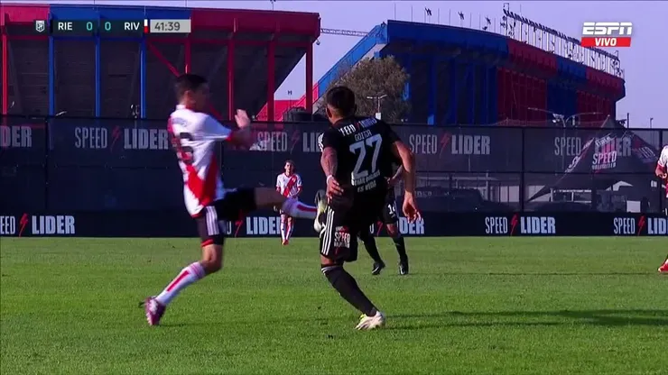 Martín Demichelis estalló contra Mastrángelo tras una dura falta contra Nacho Fernández: "Cómo puede ser"