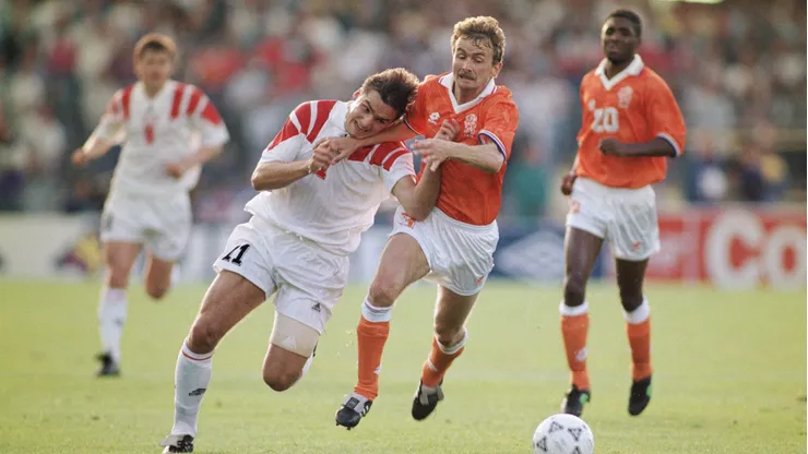 CEI y Países Bajos igualaron sin goles en la segunda fecha del Grupo B de la Eurocopa 1992.