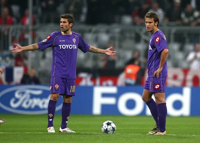 Mutu y Gilardino, una sociedad letal en Fiorentina.