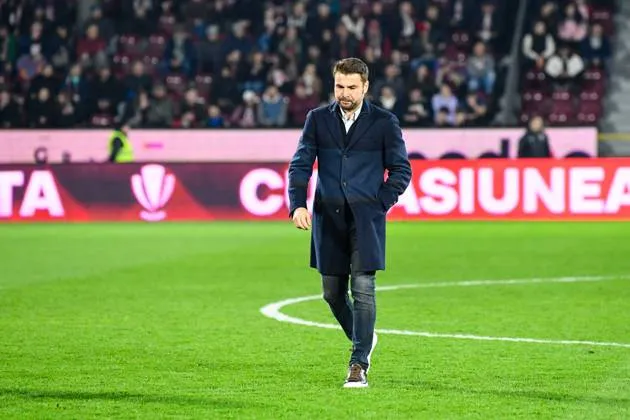 Adrian Mutu aún no tuvo el éxito que busca como entrenador.