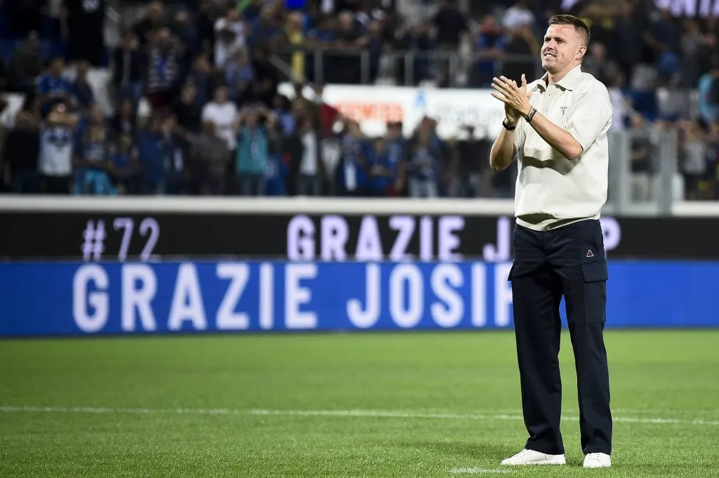 Ilicic en su despedida de Atalanta (IMAGO)
