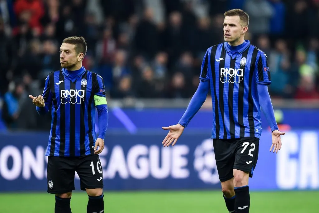 Ilicic junto al Papu Gómez, una de las duplas ofensivas históricas del Atalanta (IMAGO)