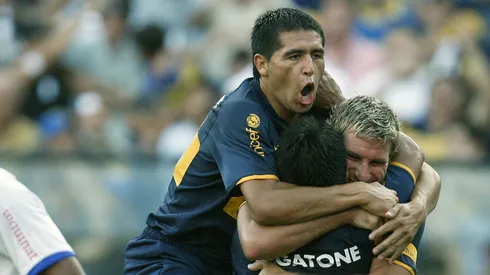 Dos de los máximos ídolos de Boca, enfrentados.