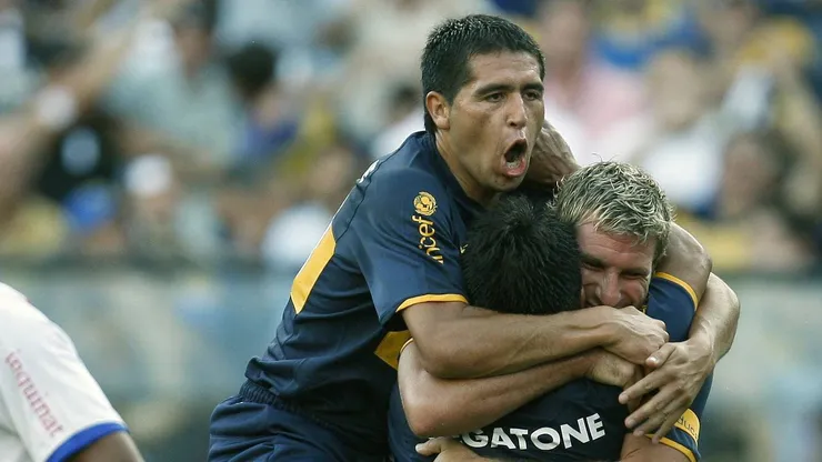 Dos de los máximos ídolos de Boca, enfrentados.