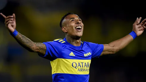 Sebastián Villa en su etapa en Boca.