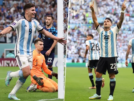 Argentina reclama por los goles de Julián y Lautaro