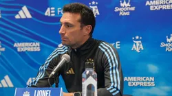 Lionel Scaloni, actual DT de la Selección Argentina (Prensa AFA).