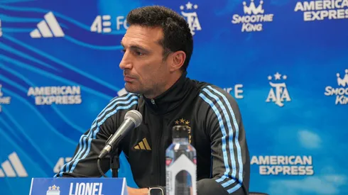Lionel Scaloni, actual DT de la Selección Argentina (Prensa AFA).