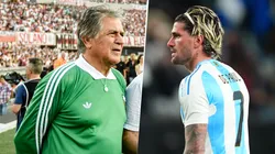 Ubaldo Fillol y Rodrigo De Paul.