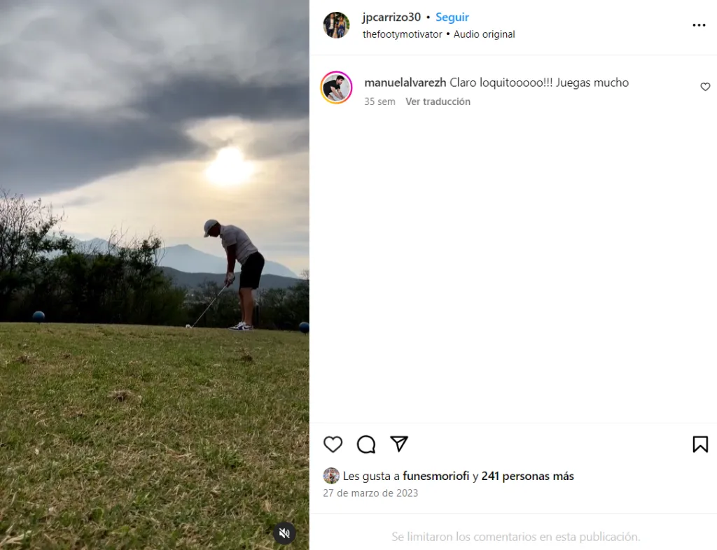 El presente de Carrizo, a puro golf.