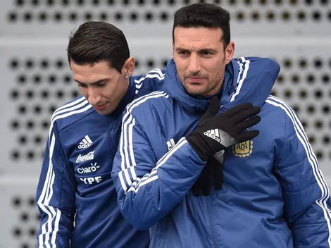 Scaloni no descarta la permanencia de Di María en la Selección