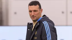 Lionel Scaloni, con el rumbo muy claro.