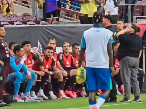 El gesto de Vinicius Jr con los suplentes de México tras el triunfo de Brasil que pasó desapercibido