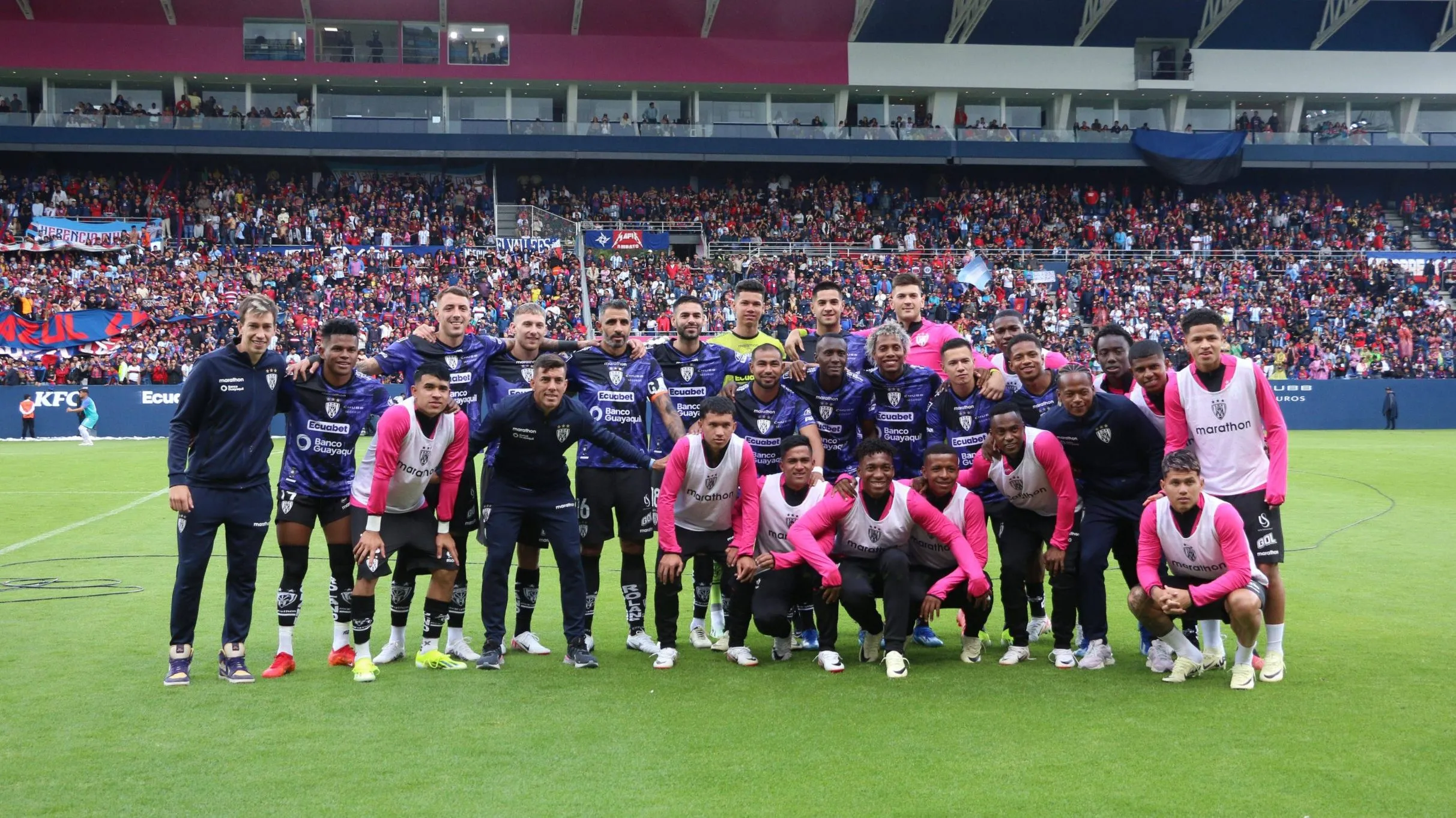Independiente del Valle, el rival de Boca en Copa Sudamericana. (Foto: IMAGO / Agencia Prensa-Independiente).