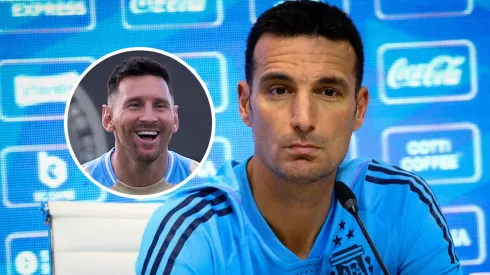 Scaloni confirmó a Messi ante Ecuador.