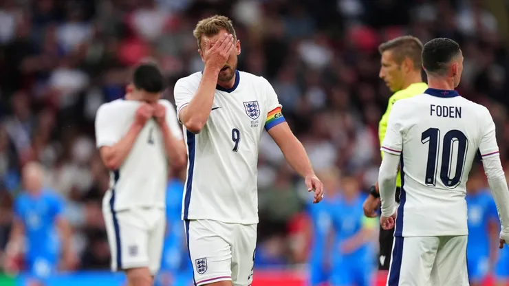 Papelón de Inglaterra antes de la Eurocopa
