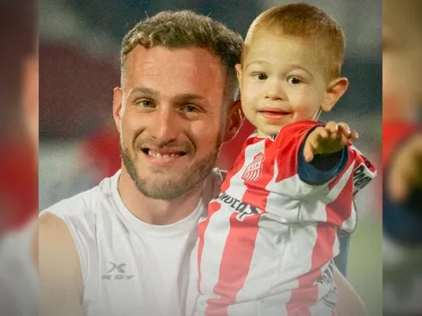Nico Sansotre, el jugador de Riestra que pide por un riñón para su hijo: "Estamos esperando el llamado"