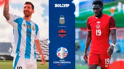 Argentina vs Canada por la Copa América