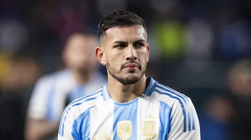 Paredes, volante de la Selección Argentina.