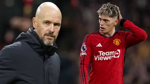 ¿El hermano de Garnacho conoce el futuro de Erik ten Hag?