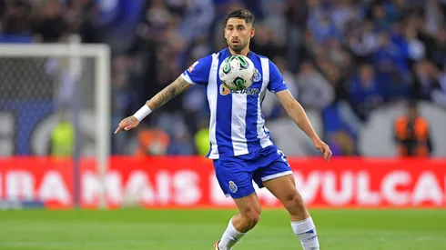 Alan Varela en acción en Porto.