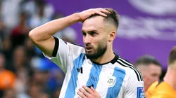 Germán Pezzella se lesionó en Betis.