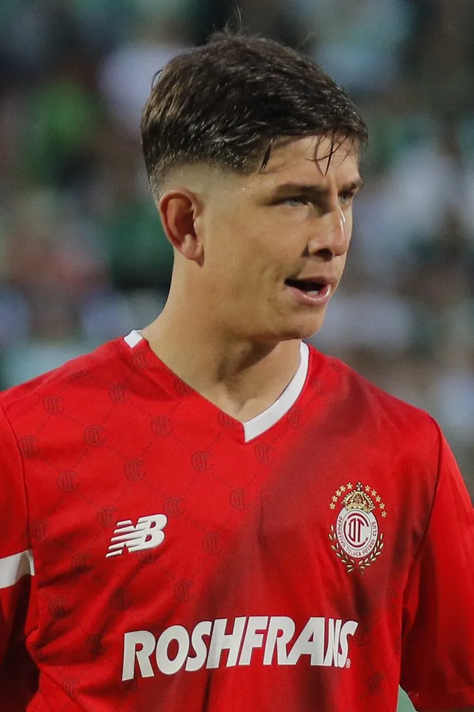 Tomás Belmonte, volante de Toluca, en el radar de Boca. (Getty Images)