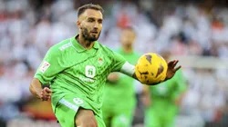 Germán Pezzella con la camiseta de Betis.