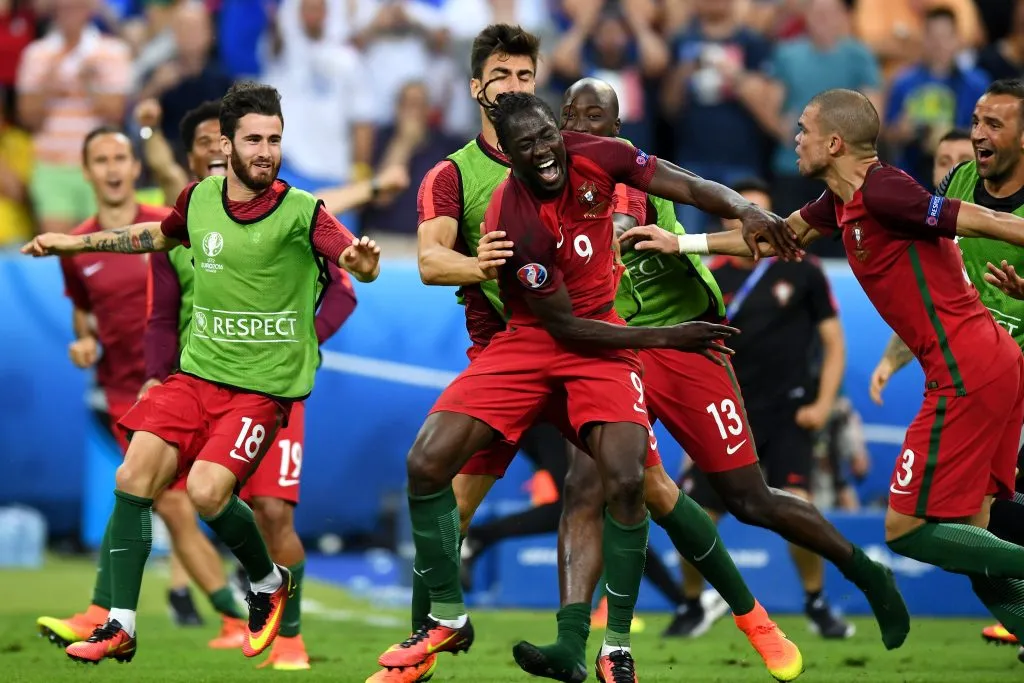 La ilusión de Éder, el heroe menos pensado de la Eurocopa 2016. (Foto: Getty).