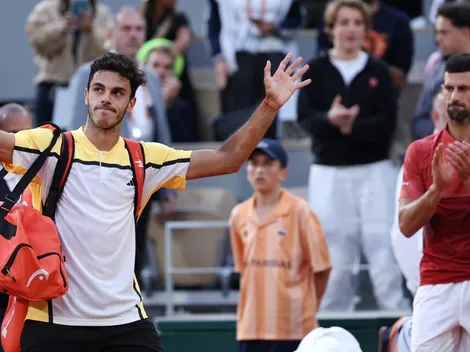 Aplausos y reconocimiento de Djokovic para Cerúndolo