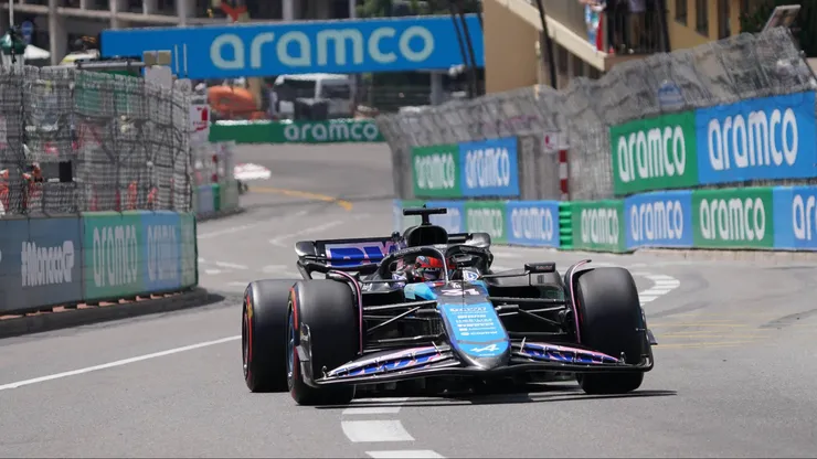 Esteban Ocon en el Gran Premio de Mónaco.