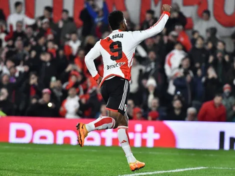 River no brilló pero derrotó a Tigre con un hat-trick de Miguel Borja