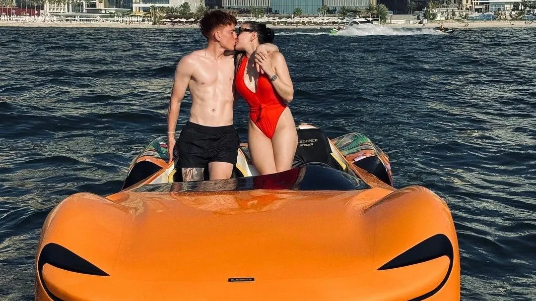 El Colo Barco y su novia disfrutan las vacaciones en Dubai (@colo.barco)